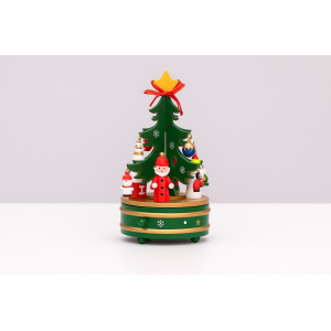 ENFEITE DE NATAL MUSICAL ARVORE 22CM