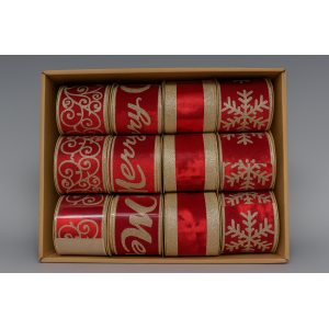 FITA NATALINA LUXO 10M 6.3CM