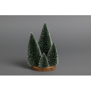 TRIO DE MINI ARVORES 20CM