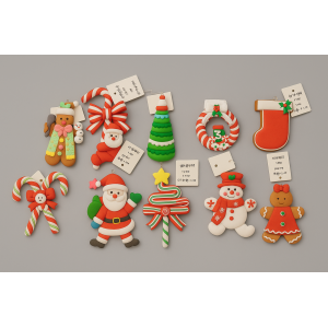 PENDENTES NATALINOS 10PCS