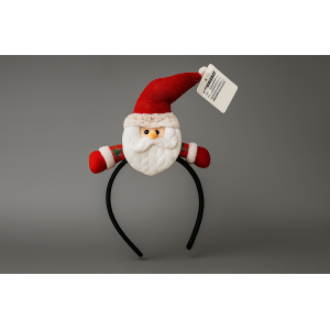 TIARA NATALINO PAPAI NOEL 24CM