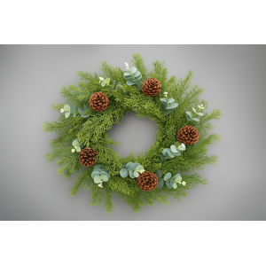 GUIRLANDA DE NATAL 50CM 56GALHOS HM5371