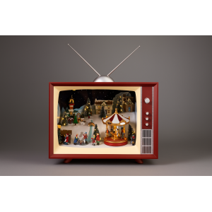 ENFEITE DE NATAL TV DO NOEL