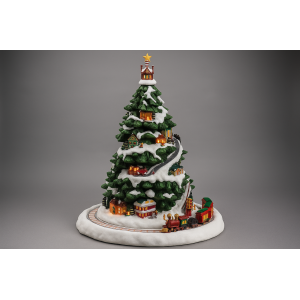 ARVORE DE NATAL E TRENZINHO 32CM