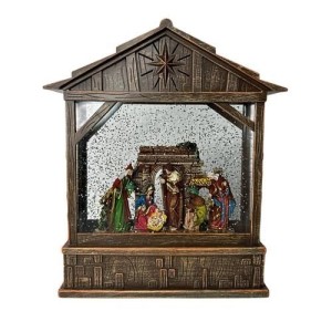 PRESEPIO COM LED 26CM