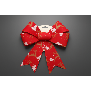 LAÇO NATALINO VERMELHO 28CM