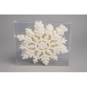 FLOCO DE NEVE 12CM 10PCS