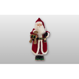 PAPAI NOEL MUSICAL 110CM