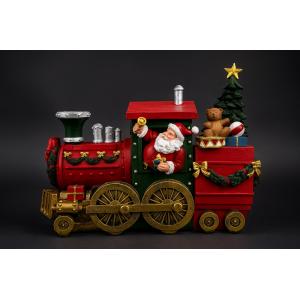 TREM NATALINO DE RESINA 26CM