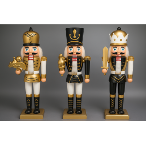 SOLDADO QUEBRA NOZES MUSICAL 52CM