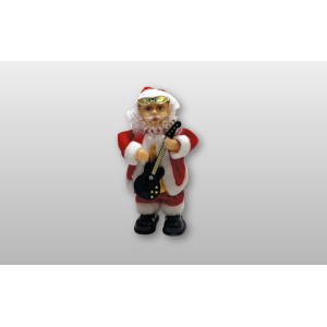 PAPAI NOEL GUITARRISTA 25CM