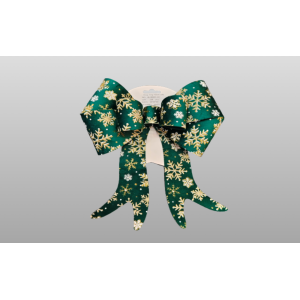 LAÇO NATALINO VERDE 24CM