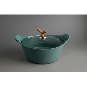 JOGO DE PANELA DE ALUMÍNIO GRANITO 15PCS