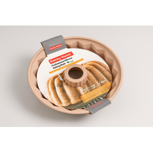 FORMA DE PUDIM DE SILICONE 25X25X6CM