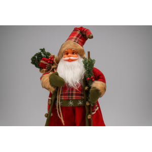 BONECO DE PAPAI NOEL 60CM