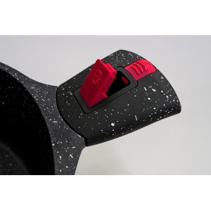 CAÇAROLA DE ALUMINIO COM TAMPA DE SILICONE 20CM