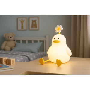 LUMINARIA DE MESA PATINHO DE SILICONE