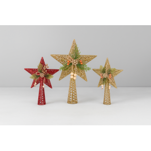 PONTEIRA ESTRELA DE NATAL 35CM