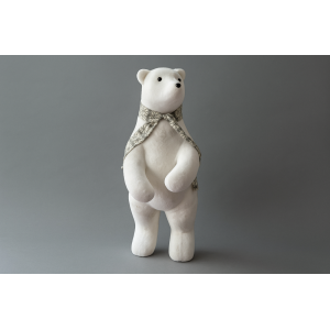 ENFEITE NATALINO URSO PORLAR DE CACHECOL 150CM