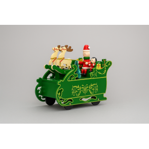 ENFEITE DE NATAL MUSICAL TRENO DO NOEL 17CM