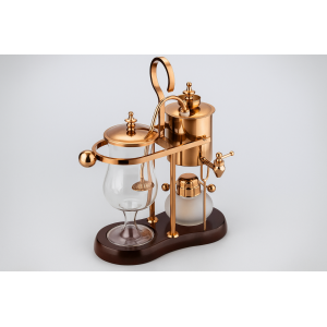 JOGO DE CAFETEIRA BELGA DE COBRE