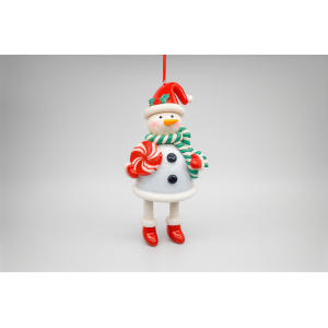 PENDENTE NATALINO PAPAI NOEL 16CM