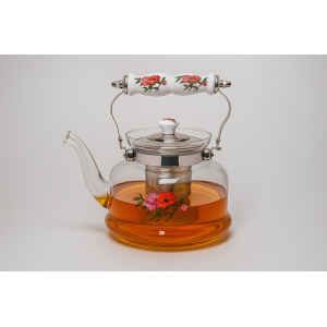 CHALEIRA DE VIDRO 1000ML