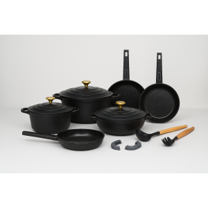 JOGO DE PANELAS DE ALUMINIO CERAMICO