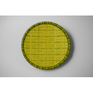 BANDEJA DE MELAMINA BAMBU 18CM