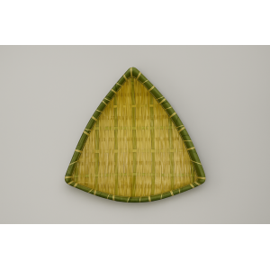 BANDEJA DE MELAMINA BAMBU 20CM