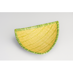 BANDEJA DE MELAMINA BAMBU 23CM