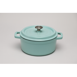 CAÇAROLA DE FERRO ESMALTADO TIFFANY 24CM