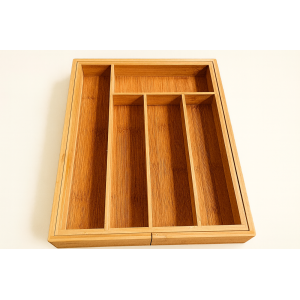 GAVETEIRO DE BAMBU 35CM X 30CM