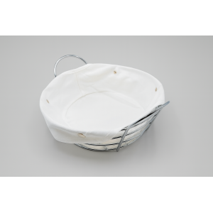 CESTO PARA PÃES ARAMADO DE INOX