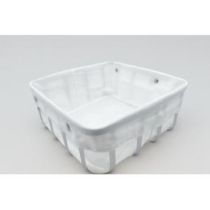 CESTO PARA PÃES ARAMADO DE INOX DOURADO