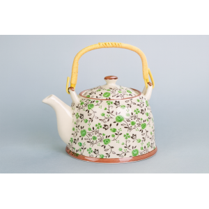 CHALEIRA DE CERÂMICA COM INFUSOR 800ML