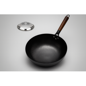 PANELA WOK DE FERRO 32CM