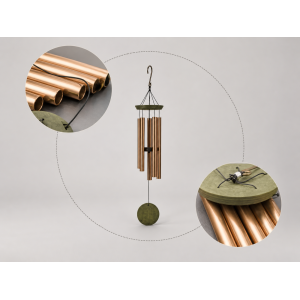 SINO DOS VENTOS DE BRONZE 92CM