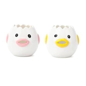 SEPARADOR DE GEMA E OVO PORCELANA