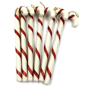 ENFEITE DE NATAL BENGALA 16,5CM