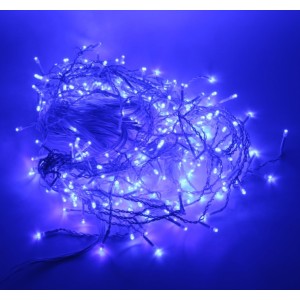 PISCA PISCA CASCATA LUZ AZUL 100 LEDS