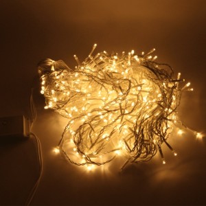 PISCA PISCA CASCATA LUZ QUENTE 100 LEDS