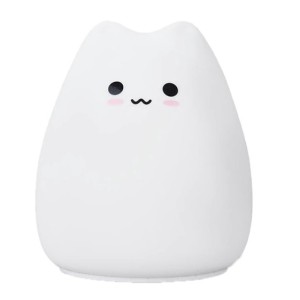 LUMINÁRIA DE MESA SILICONE GATO