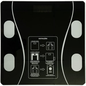 BALANÇA DE BANHEIRO DIGITAL LCD