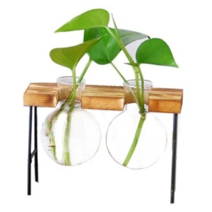 VASO DE VIDRO PARA PLANTA