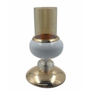 CASTIÇAL DE VIDRO WHITE