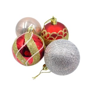 ENFEITE BOLA DE NATAL 6CM 24PCS
