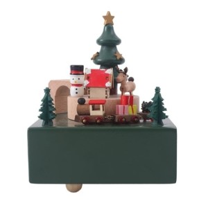 CAIXA MUSICAL DE NATAL MDF