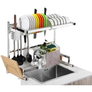 RACK ORGANIZADOR DE COZINHA INOX