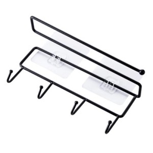 GANCHO PARA COZINHA ADESIVO DE INOX